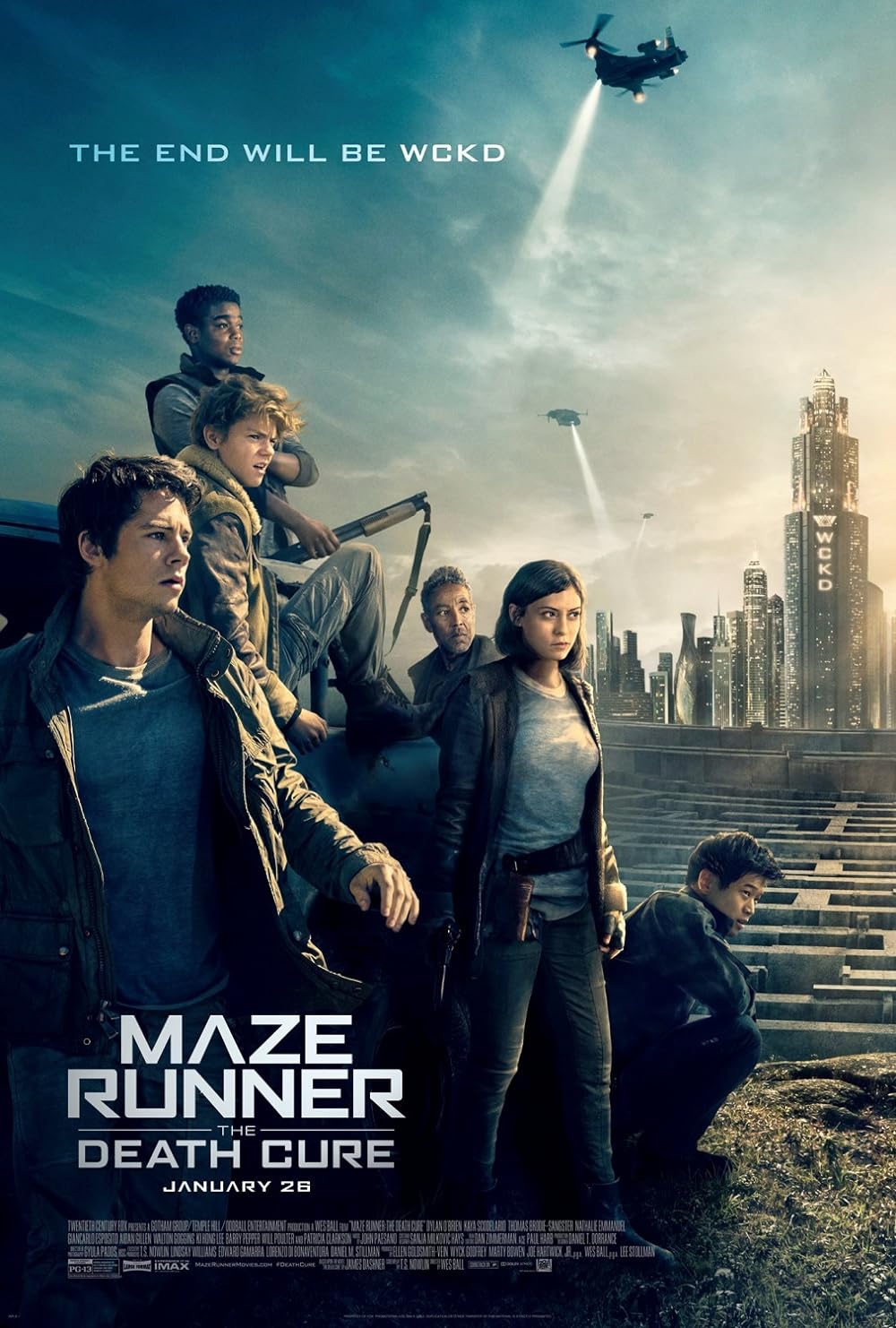 Maze Runner 3: The Death Cure (2018) เมซ รันเนอร์ 3: ไข้มรณะ